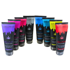 מסכת צבע וולנס לצביעת השיער ושיפור גוון הצבע בשיער צבוע וולנס