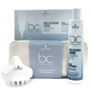 מארז נגד נשירה + תיק רחצה BC שוורצקופף