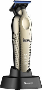 מכונת תספורת מקצועית נטענת כולל מעמד טעינה Sassonic ססוניק Balta Zero Cut ESE-750