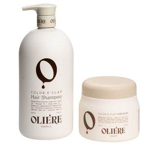 מארז שמפו ומסכה לשיער צבוע ופגום אולייר פריז